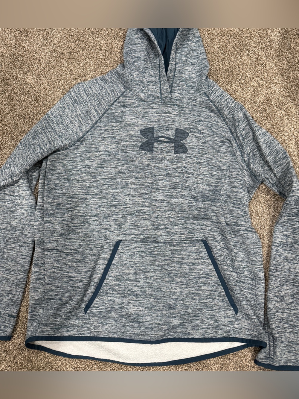 Under Armour Heathered Grey Pullover Hoodie